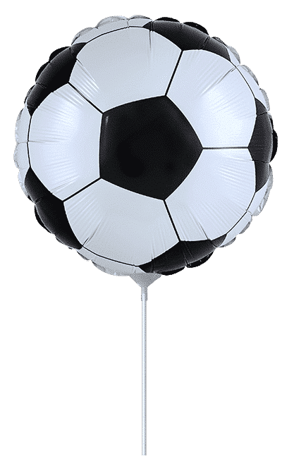RD. FOOTBALL - Black, Mini (9" - 23 cm)