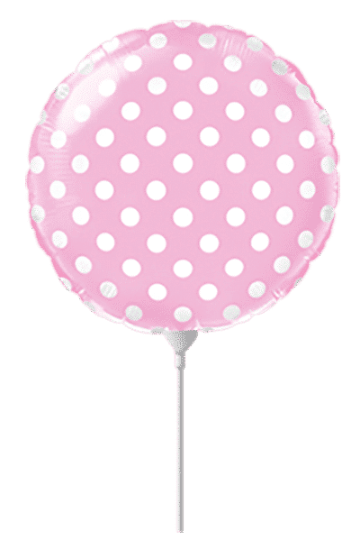 RD DOTS - Pastel Pink, Mini (9" - 23 cm)
