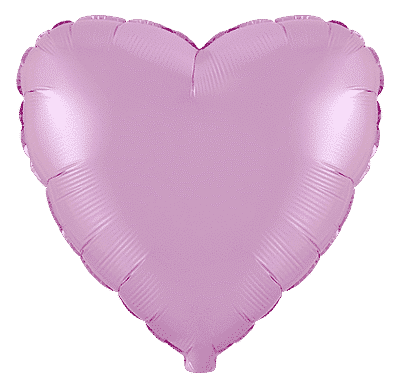Heart - Regular (18" - 45 cm ), Pastel Pink