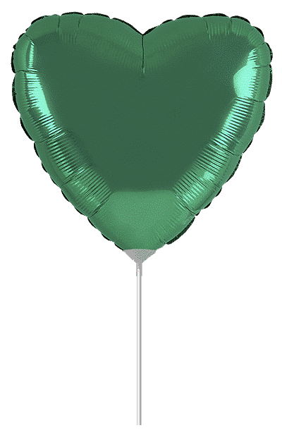 Heart Mini - Mini (9" - 23 cm), Green