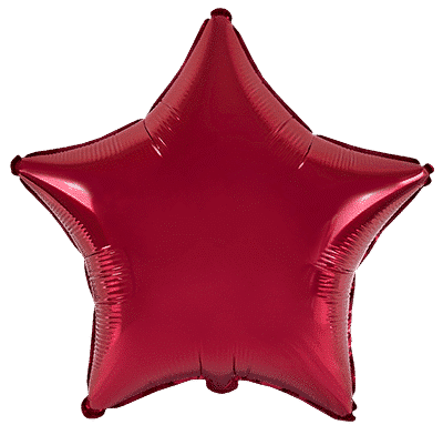 Star Regular - Regular (18" - 45 cm ), Red