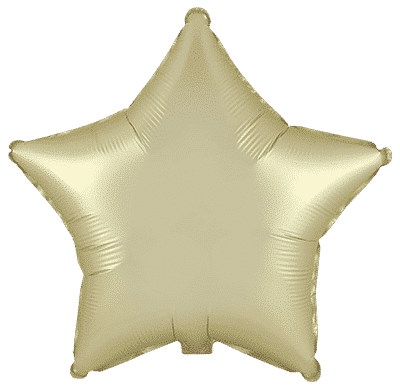 Star Regular - Regular (18" - 45 cm ), Satin Pastel Gold