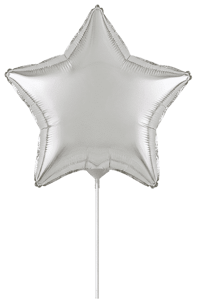 Star Mini - Mini (9" - 23 cm), Silver