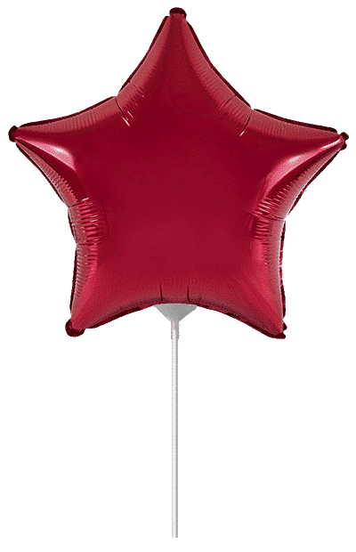 Star Mini - Mini (9" - 23 cm), Red