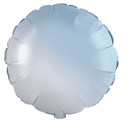Round - Regular (18" - 45 cm ), Baby Gradient Blue