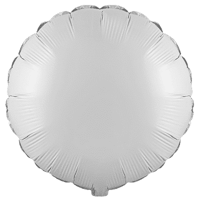 Round - Regular (18" - 45 cm ), White
