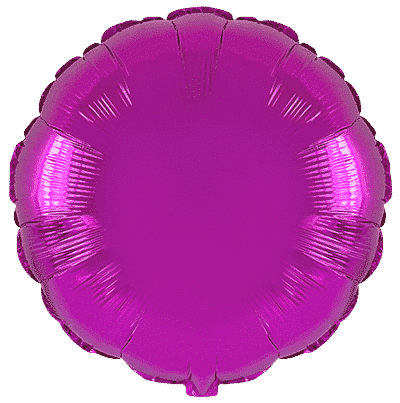 Round - Regular (18" - 45 cm ), Fuchsia