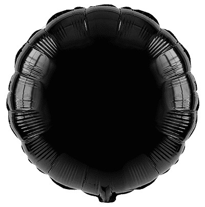 Round - Regular (18" - 45 cm ), Black