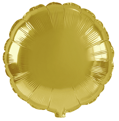Round - Regular (18" - 45 cm ), Gold