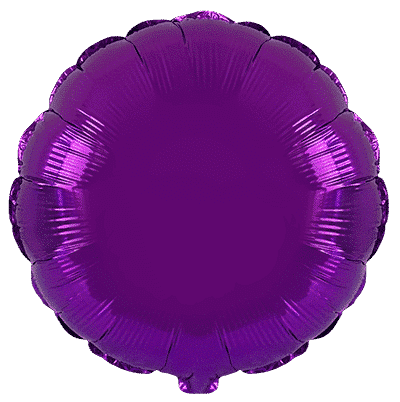 Round - Regular (18" - 45 cm ), Purple