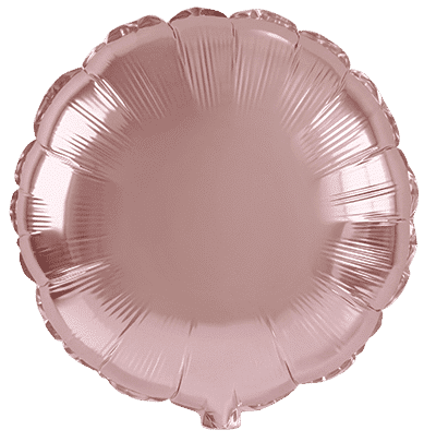 Round - Regular (18" - 45 cm ), Rose Gold