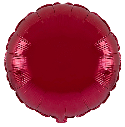 Round - Regular (18" - 45 cm ), Red