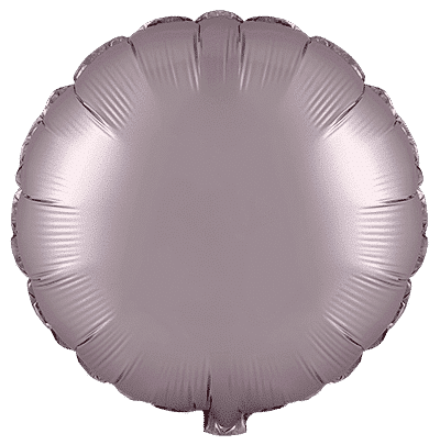 Round - Regular (18" - 45 cm ), Satin Mushroom