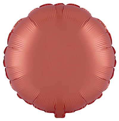 Round - Regular (18" - 45 cm ), Satin Orange