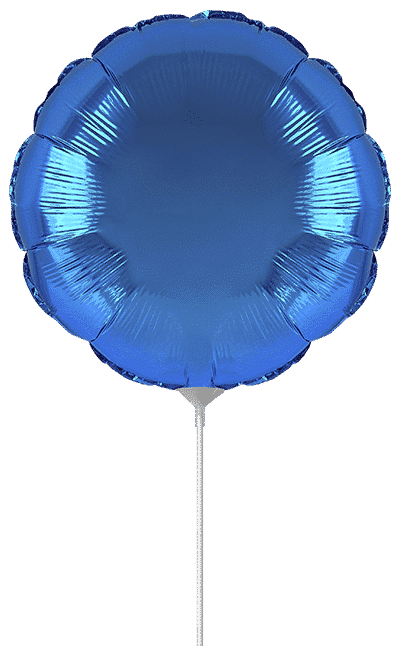 Round Mini - Mini (9" - 23 cm), Blue