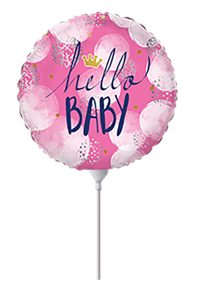 RD Hello Baby Girl - Mini (9" - 23 cm)