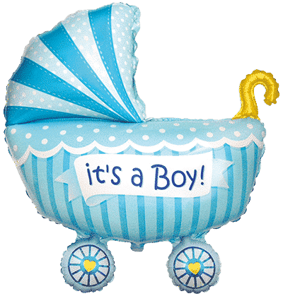 Baby Buggy Boy - 35"/89cm.h x 29"/74cm.w
