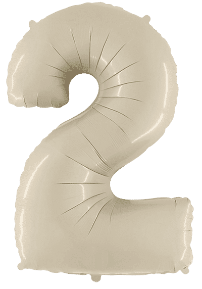 Number 2 - Satin Cream, 40"/102cm