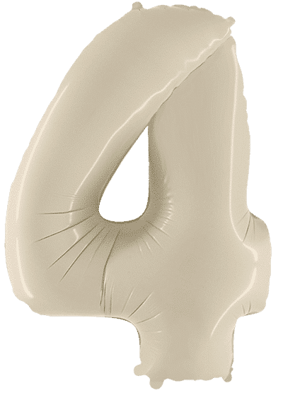 Number 4 - Satin Cream, 40"/102cm