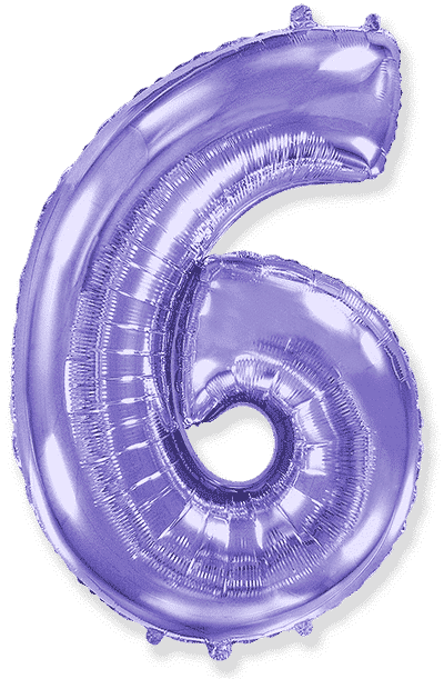 Number 6 - Lilac, 40"/102cm