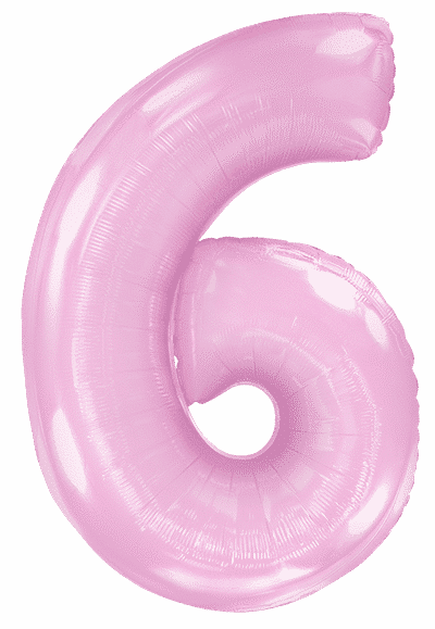 Number 6 - Pink, 40"/102cm