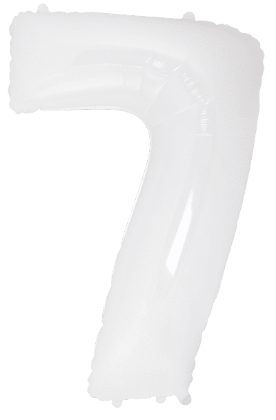 Number 7 - White, 40"/102cm