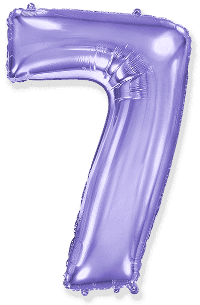 Number 7 - Lilac, 40"/102cm