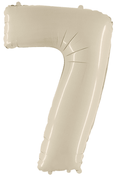 Number 7 - Satin Cream, 40"/102cm