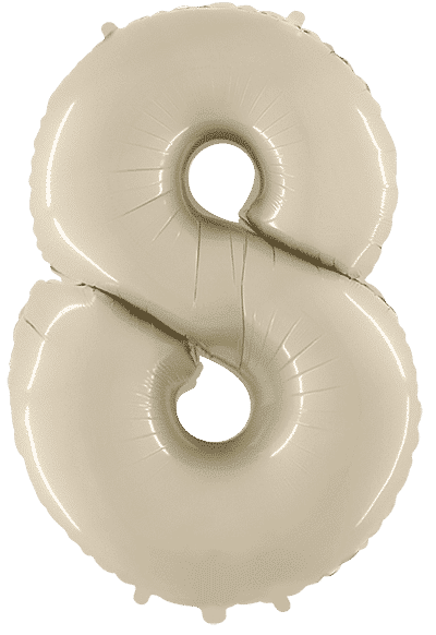 Number 8 - Satin Cream, 40"/102cm