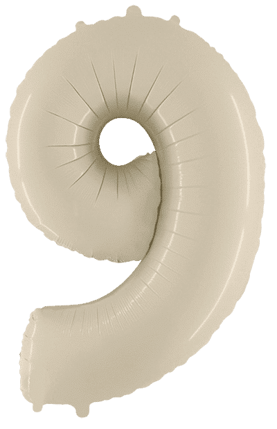 Number 9 - Satin Cream, 40"/102cm