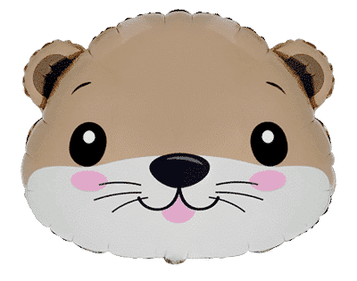 Otter Head - 20"/52cm.h x 24"/62cm.w