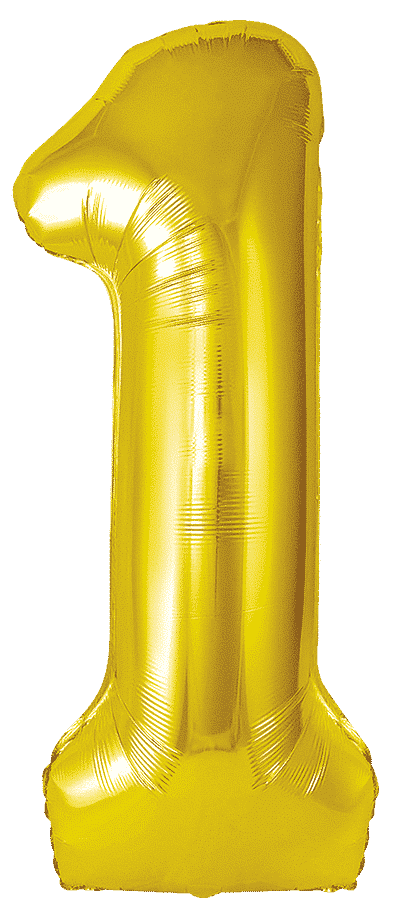 Number 1 Slim - 34"/86cm, Gold