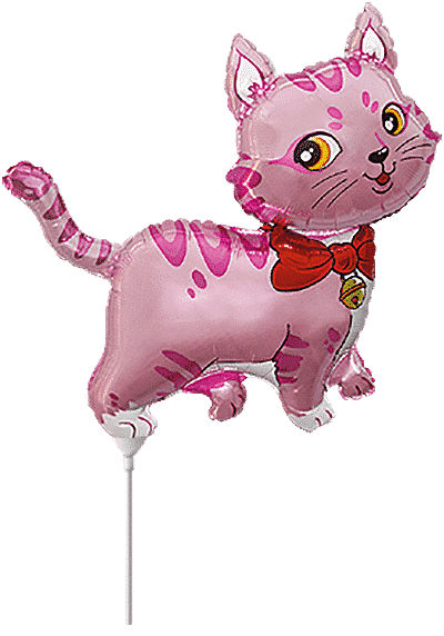 Sweet Cat Mini - Mini 13"/33cm.h x 13"/33cm.w, Fuchsia