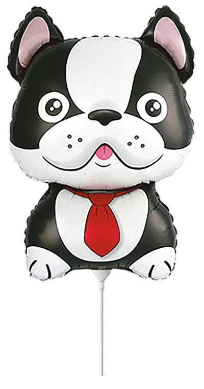 French Bulldog - Mini 12"/32cm.h x 9"/23cm.w, Black