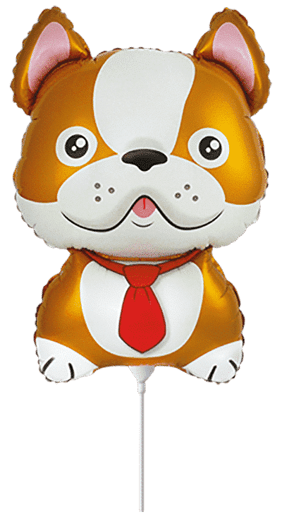 French Bulldog - Mini 12"/32cm.h x 9"/23cm.w, Brown