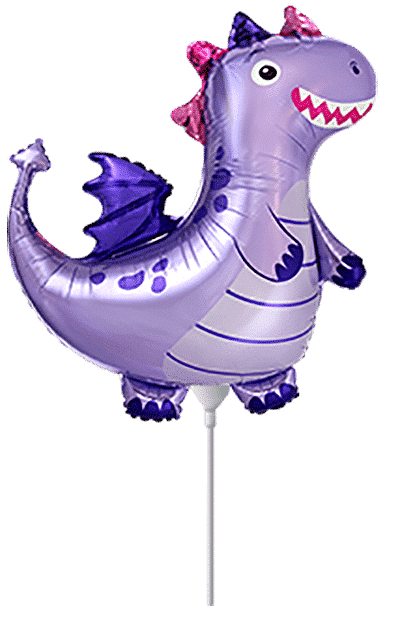 Dragon - Lilac, Mini 14"/36cm.h x 14"/35cm.w