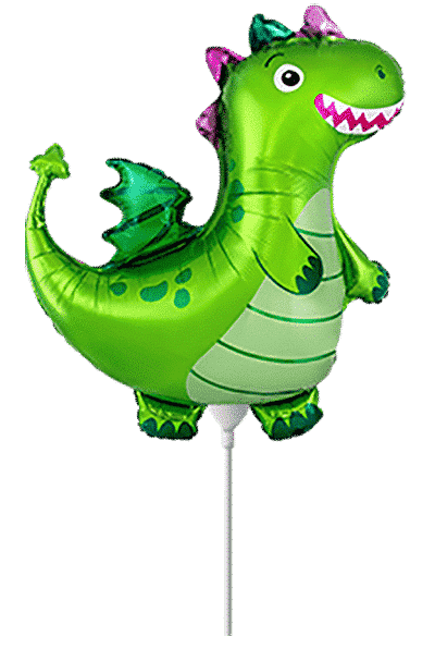 Dragon - Green, Mini 14"/36cm.h x 14"/35cm.w