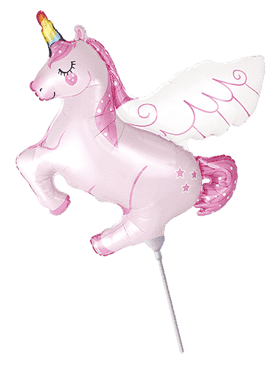 Unicorn Wing - Mini 15"/39cm.h x 16"/40cm.w, Pink