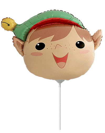 Elf Head - Mini 9"/22cm.h x 11"/28cm.w