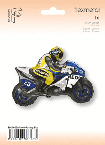 Moto Racing - Blue, Single Pack