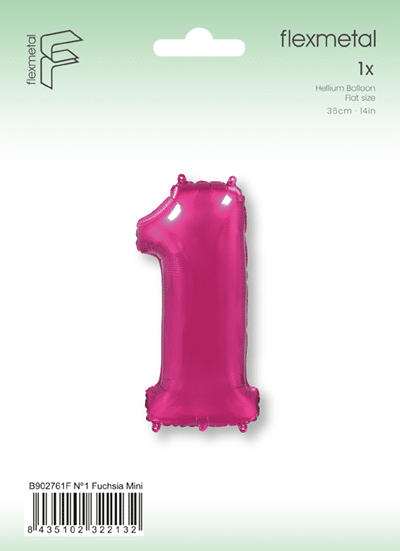 Number 1 Mini - Fuchsia, Single Pack