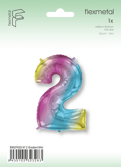 Number 2 Mini - Gradient, Single Pack