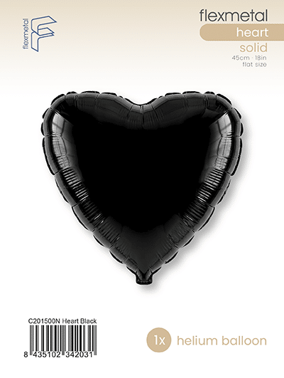 Heart - Single Pack, Black