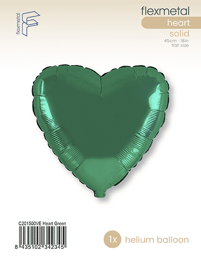 Heart - Single Pack, Green