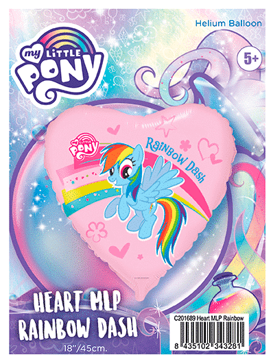 HEART My Little Pony Rainbow - Single Pack