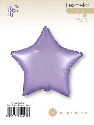 Star Regular - Single Pack, Satin Pastel Lilac