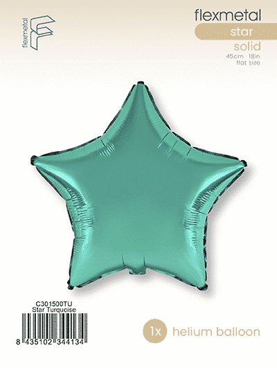 Star Regular - Single Pack, Turquoise