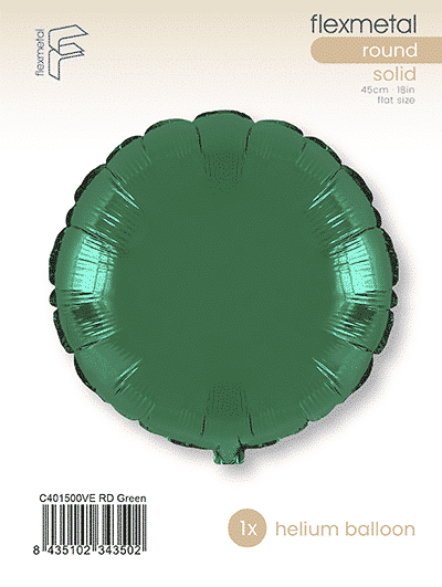 Round - Single Pack, Green
