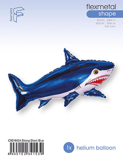 Strong Shark - Single Pack, Blue