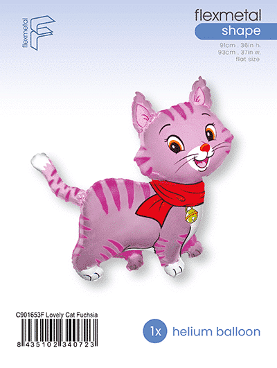 Lovely Cat - Single Pack, Fuchsia